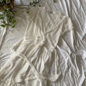 Adorable white dress